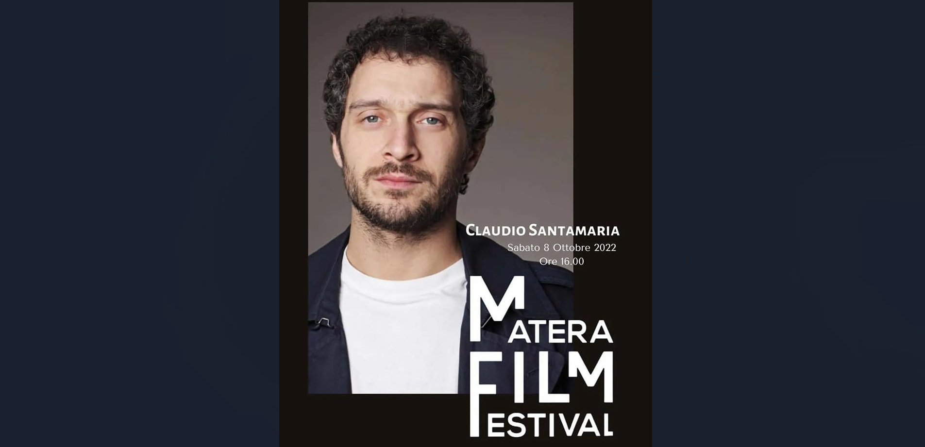 Cala il sipario sul Matera Film Festival. Special guest, domani, Claudio Santamaria