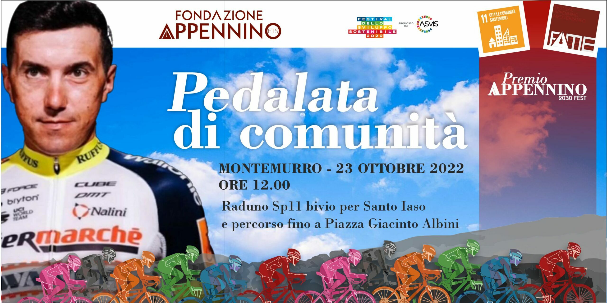 Premio Appennino 2030 Fest, il 22 e 23 la conclusione a Montemurro con i premi a Domenico Pozzovivo e Maria Pia Ammirati