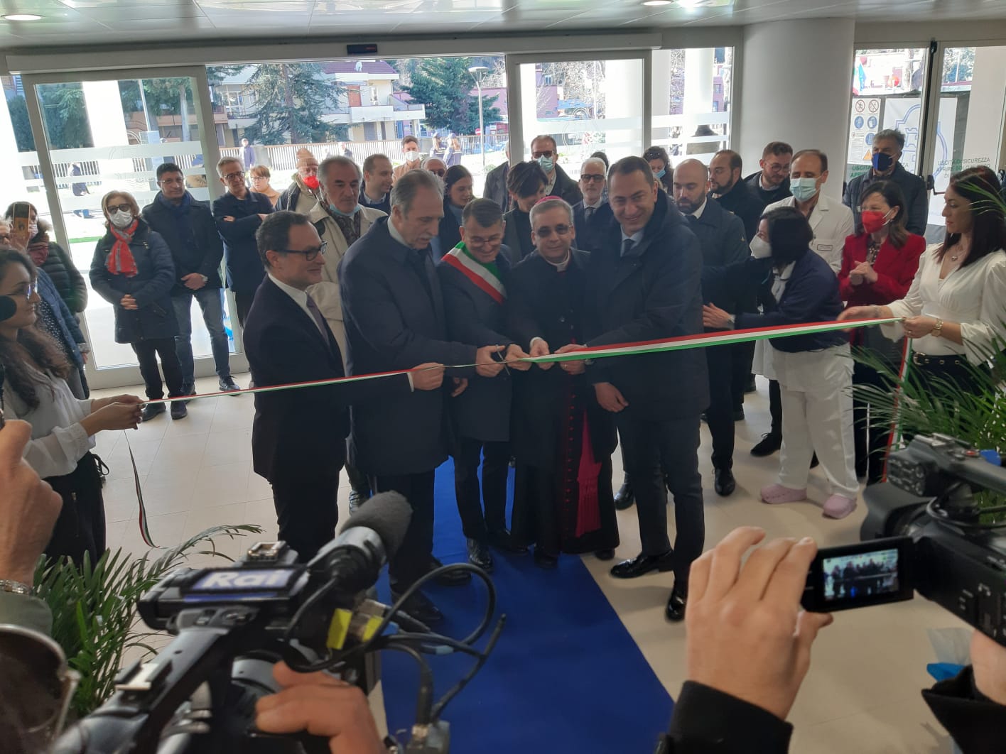 Melfi, inaugurato il nuovo padiglione di ingresso dell’ospedale “San Giovanni di Dio”