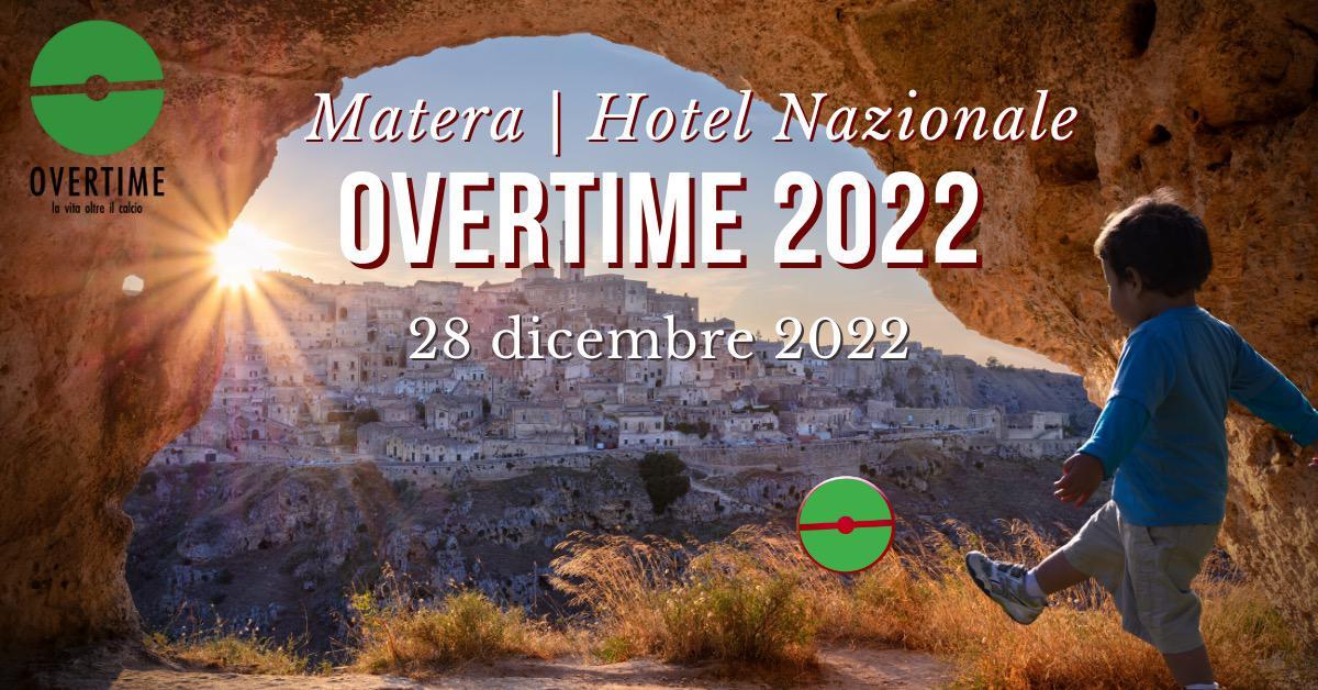 Overtime – la vita oltre il calcio: il 28 dicembre a Matera la nona edizione del Premio