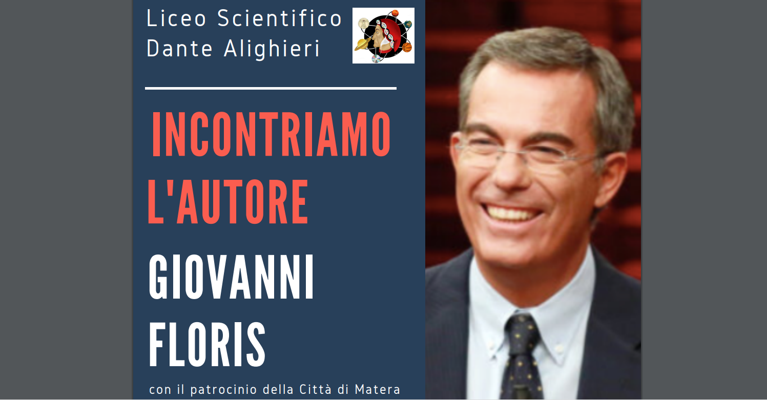 Il 13 il Liceo Scientifico “Dante Alighieri” di Matera incontra il il giornalista e autore Giovanni Floris”