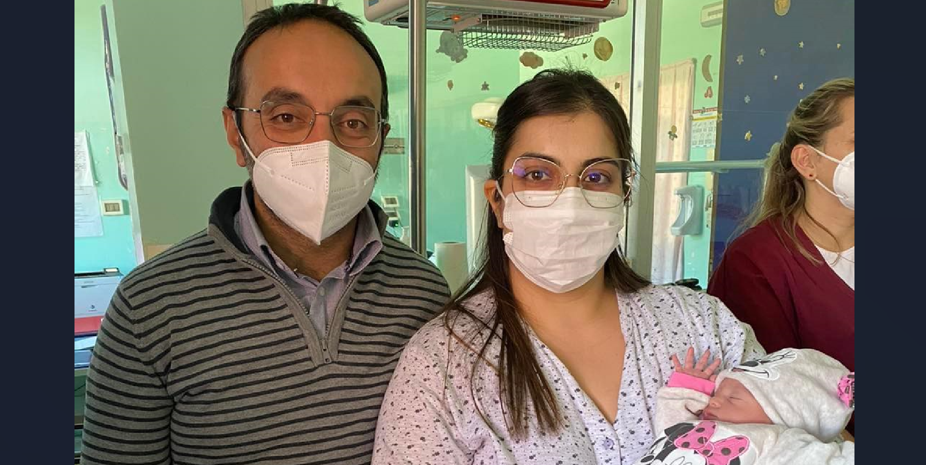 Giovanna è la prima nata del 2023 a Matera. Un ferito lieve per i botti di Capodanno