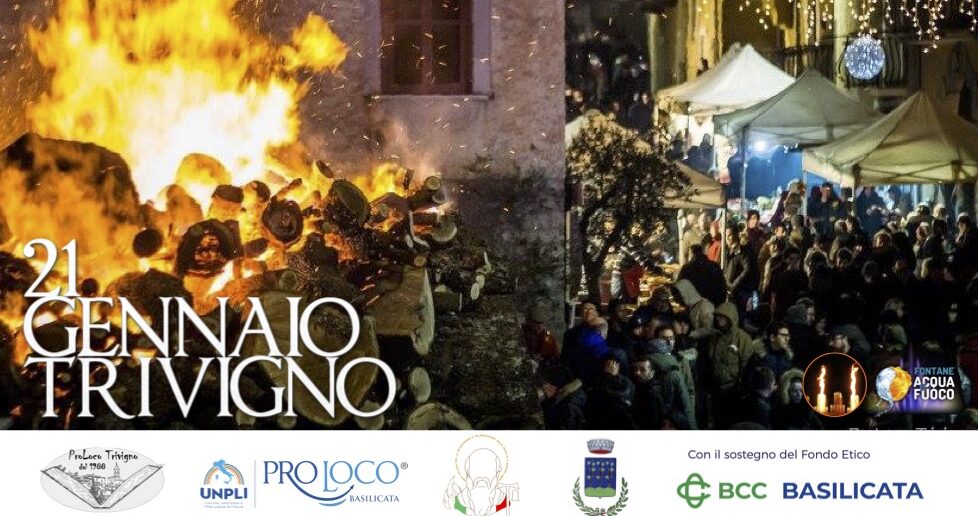 “La notte dei falò e dei desideri” il 21 gennaio a Trivigno: la festività di Sant’Antonio Abate tra passato e futuro