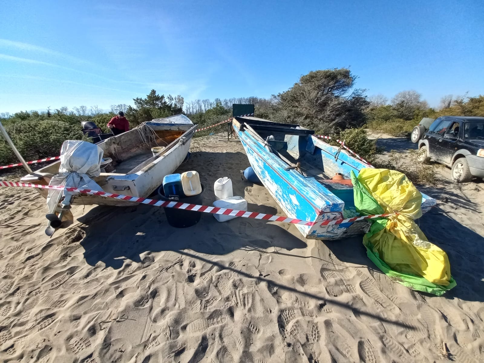 Policoro, sequestrata un’area adibita abusivamente a rimessaggio di imbarcazioni