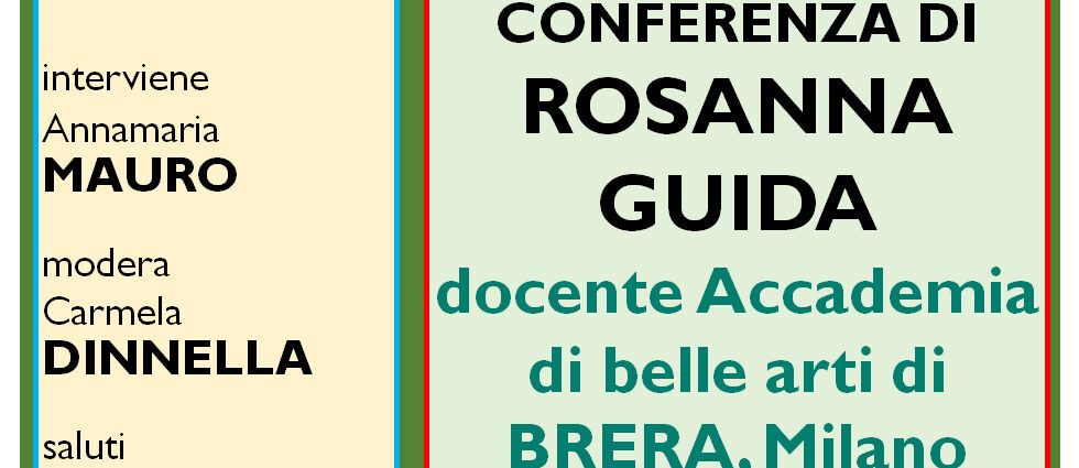 Unitep Matera, il 23 conferenza della professoressa Rosanna Guida sul tema: “Visioni di arte e scienza attraverso le opere di alcuni artisti contemporanei”