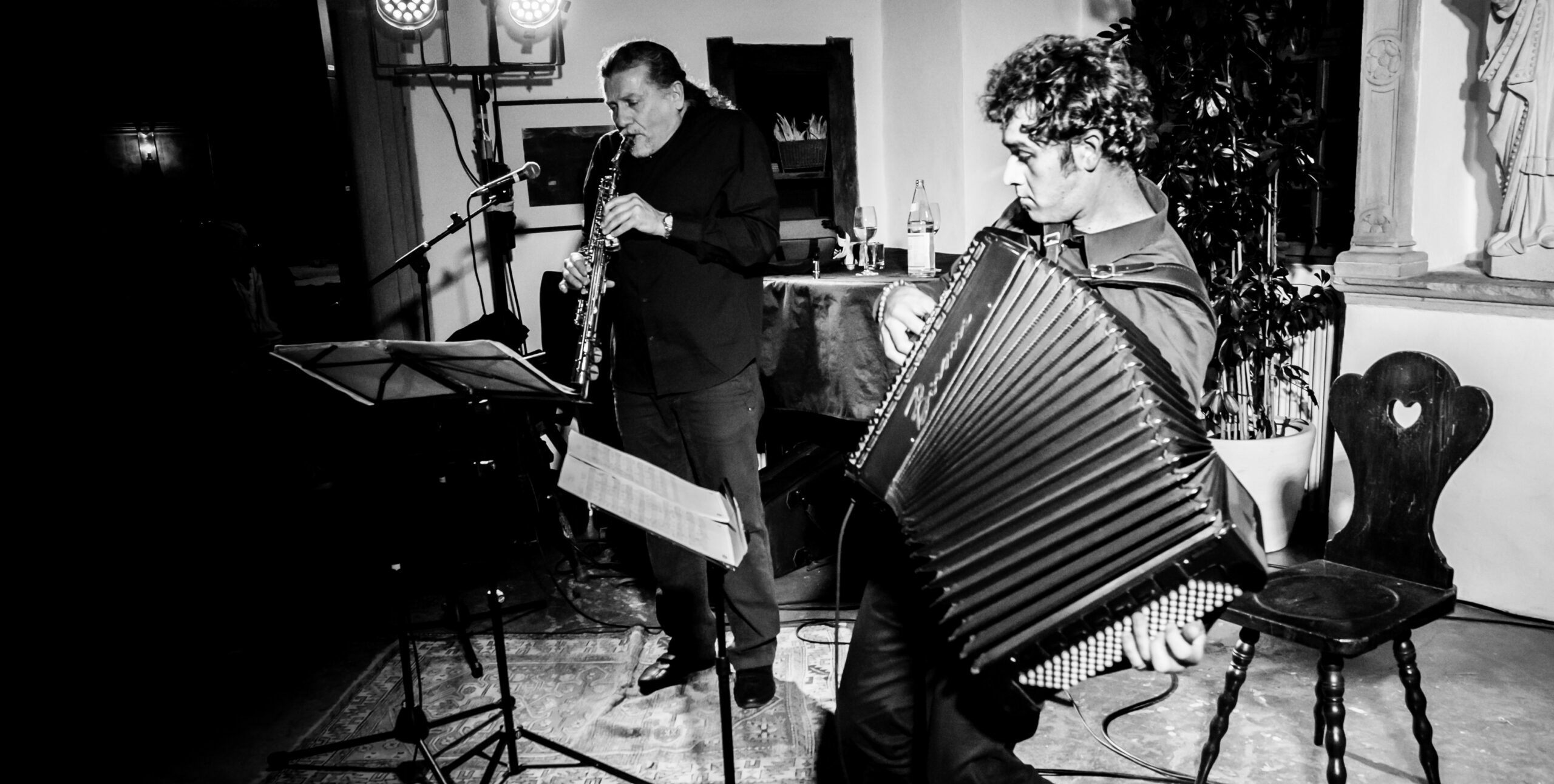 A Matera Javier Girotto & Vince Abbracciante “Santuario” in concerto al Rosetta Jazz Club