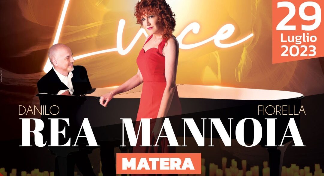 Il 29 luglio Fiorella Mannoia e Danilo Rea all’Oversound Matera Music Festival con la nuova tournée “Luce”