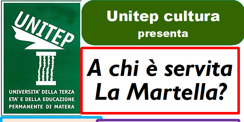 Matera, il 22 incontro Unitep “A chi è servita La Martella?” con Pancrazio Toscano