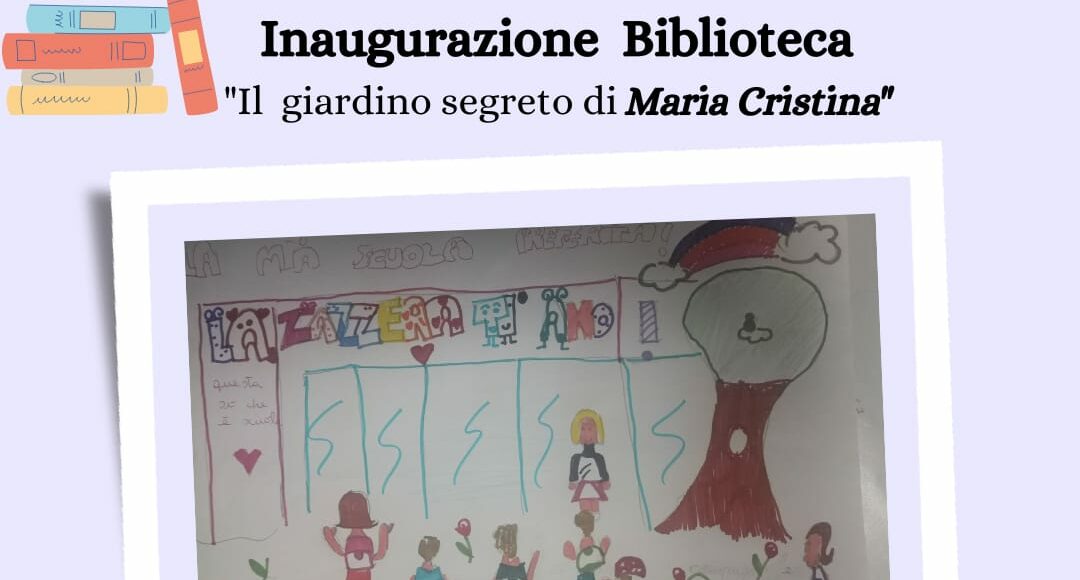 Matera, il 22 nella scuola primaria “Aldo Moro” dell’I.C. Pascoli inaugurazione della biblioteca intitolata alla piccola Maria Cristina Silletti