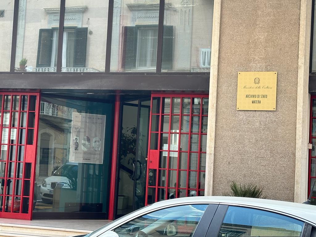 L’Archivio di Stato rischia la chiusura a Matera per carenza di personale, il sindaco Bennardi scrive al ministro Gennaro Sangiuliano