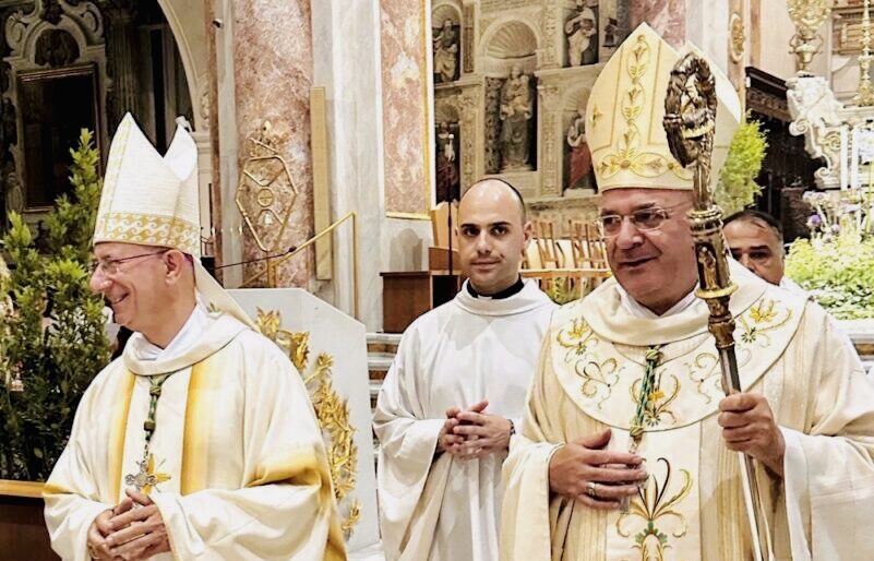 25° Anniversario di sacerdozio di  Mons. Rocco Pennacchio, Arcivescovo di Fermo. Messa di ringraziamento nella Cattedrale di Matera e di Fermo