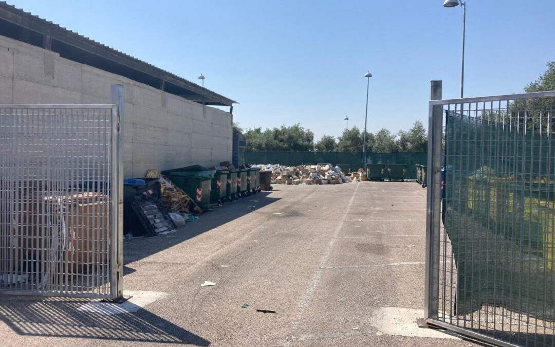 Ospedale di Matera: la rimozione dei rifiuti, già programmata, inizia domani
