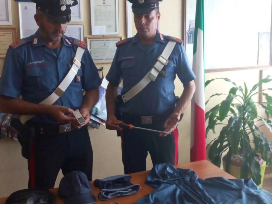 Montescaglioso: 50enne arrestato dai Carabinieri in flagranza per tentato furto in appartamento