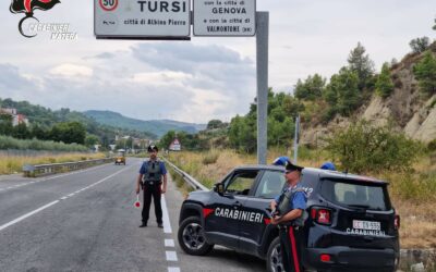Tursi, 30enne arrestato dai Carabinieri per resistenza e lesioni a pubblico ufficiale
