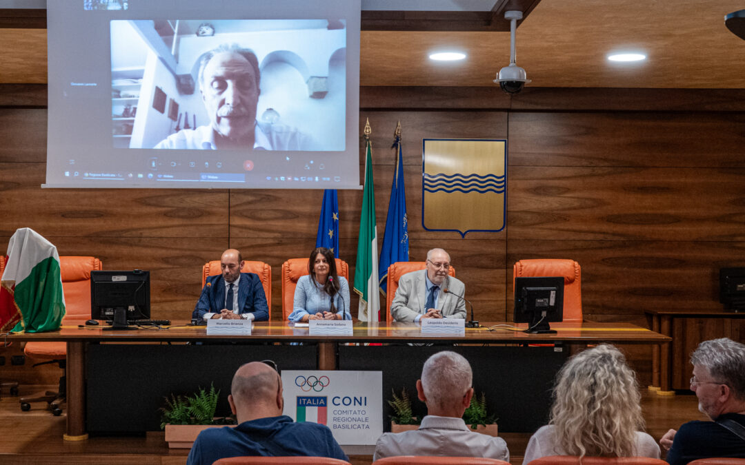 Trofeo Coni 2023, il presidente Bardi: “Grande opportunità per la Basilicata”