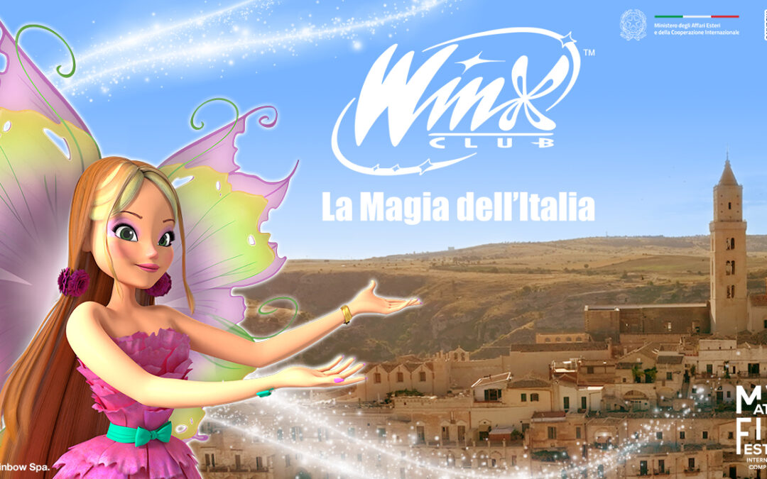 Rainbow cultural partner del Matera Film Festival: il 2 ottobre in anteprima mondiale “I Sassi di Matera”, parte della mini serie inedita “Winx Club – La Magia dell’Italia”