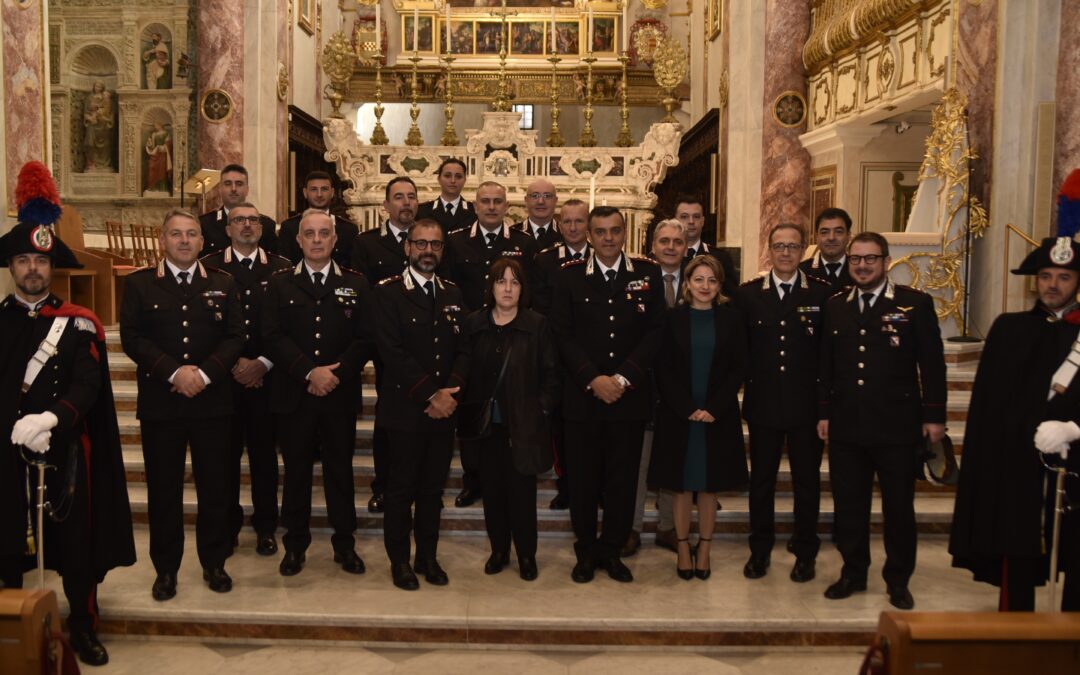 Celebrata anche a Matera la Virgo Fidelis, Patrona dell’Arma dei Carabinieri