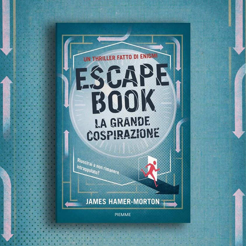In Italia Escape Book, bestseller in Inghilterra: un volume costruito  sulla falsariga delle Escape Room 
