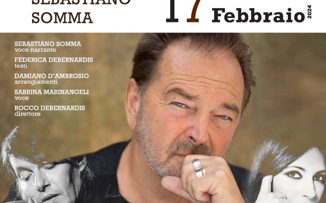 A Mimì – Teatro Festival Ferrandina, il 17 Sebastiano Somma e l’Orchestra Mercadante presentano “La favola De André”