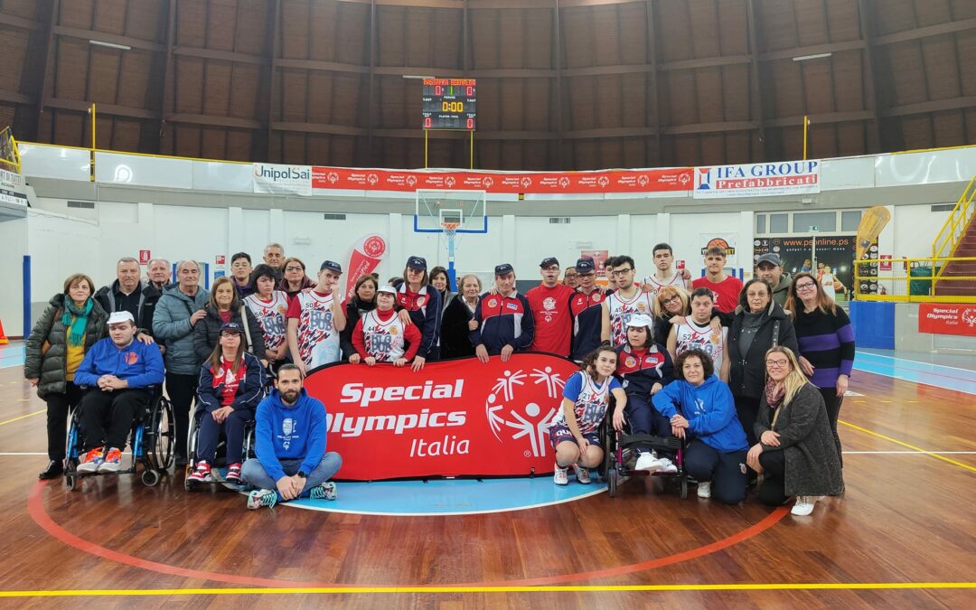 Riva dei Greci Basket Bernalda protagonista agli Special Olympics 