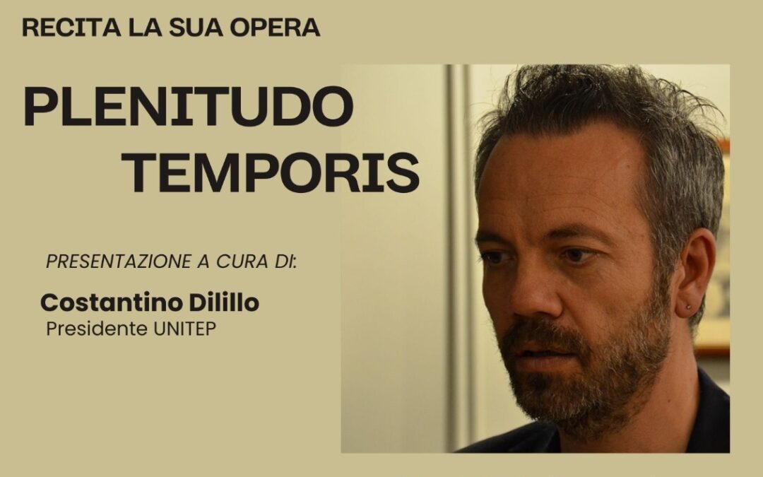 Matera, il 14 incontro Unitep con l’autore Bartolomeo Smaldone per la presentazione di “Plenitudo Temporis”
