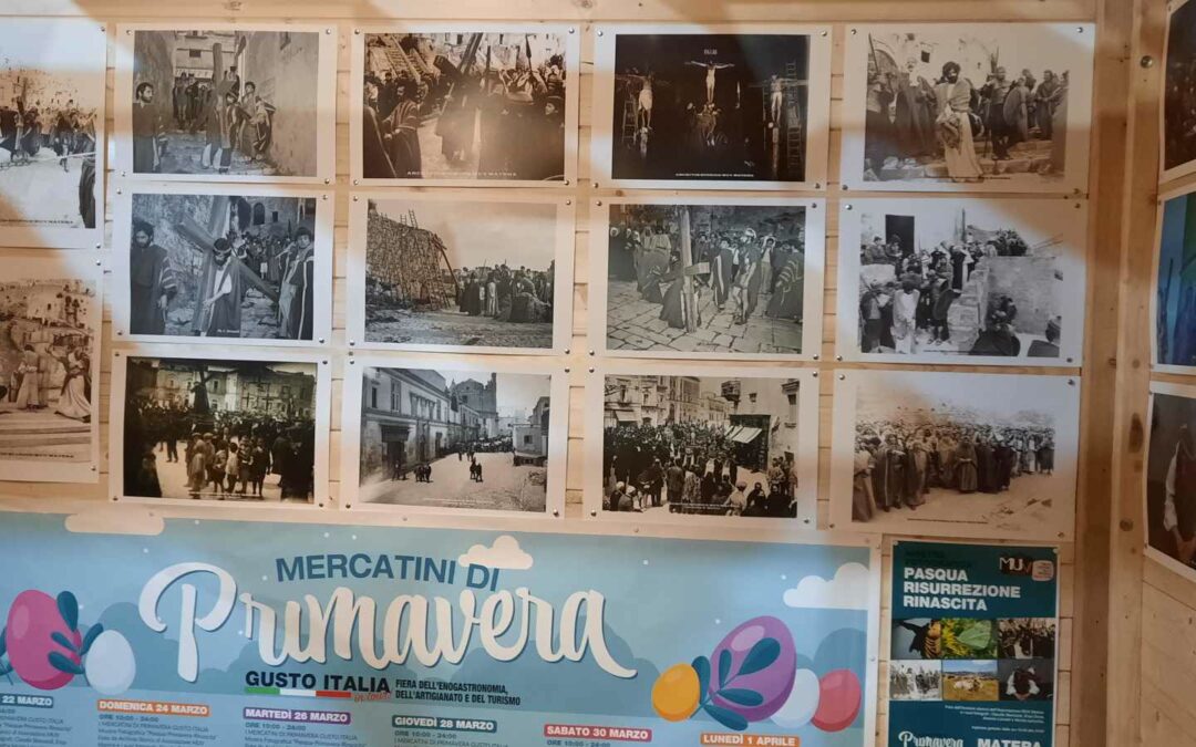 Matera, Mercatini di primavera: le foto dell’Archivio Storico dell’Associazione MUV  esposte nella mostra “Pasqua Risurrezione Rinascita”