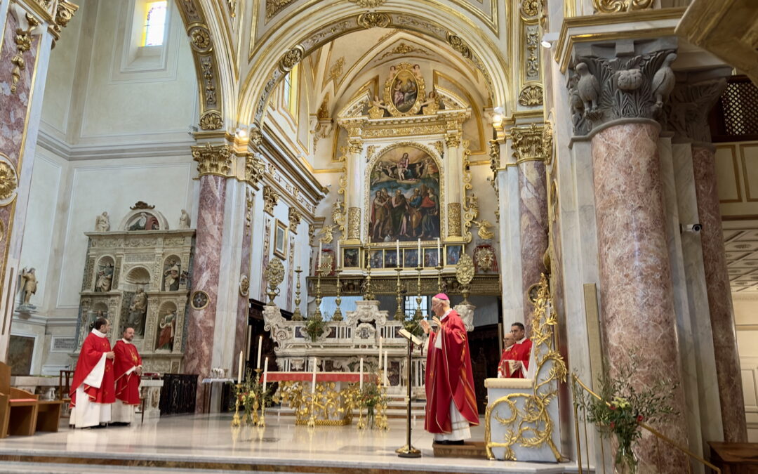 Celebrata la Domenica delle Palme nella Basilica Cattedrale di Matera
