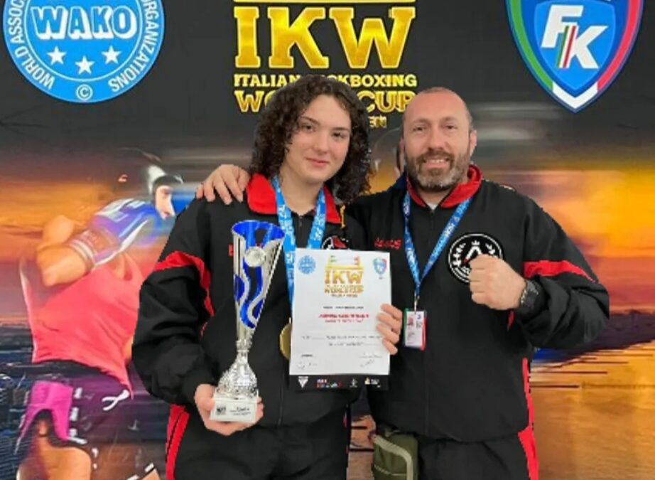 Wako Kickboxing World Cup Italian Open spicca Ludovica Mecca dell’Accademia delle Arti Marziali e Sport da Combattimento di Potenza