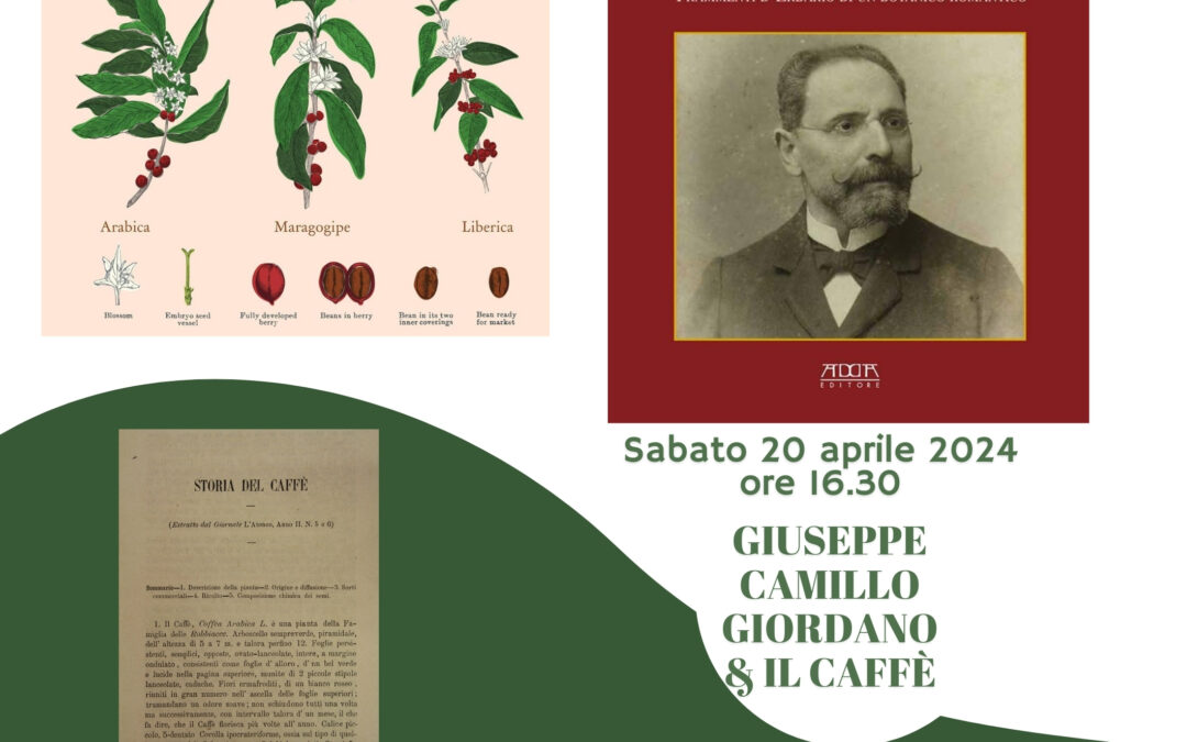 Il 20 a Pomarico, giornata di studi/riflessione tematica sul caffè ricordando il famoso botanico Giuseppe Camillo Giordano
