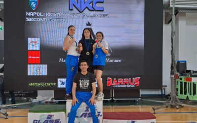 Napoli Kickboxing Challenger: due ori e un argento per il team “rosa” della Dynamic Center del Maestro Tralli. Sul podio Melissa Porcari, Sonia Tralli e Rosanna Riccardi