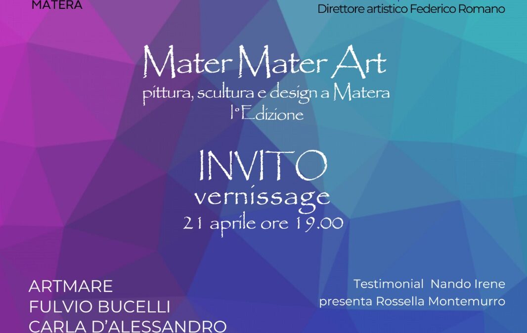 Matera, il 21 al Palazzo ducale Malvinni Malvezzi di Matera la prima edizione di MaterMatèrArt – pittura, scultura e design