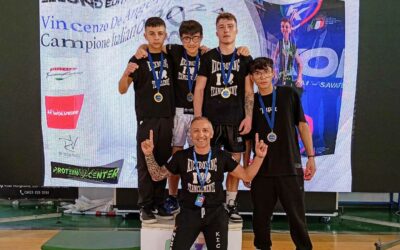 Mondragone, Kickboxing Challenger: sul podio quattro giovani atleti della CAM Athena Club di Montescaglioso del  maestro Gino Clemente