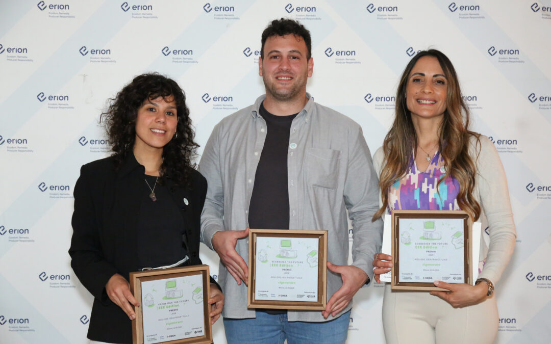 Leonardo Faliero, giovane studente di Architettura di Matera e cad specialist ha vinto, insieme a Evelina Cimignolo e Sofia Duarte, il primo premio di “Ecodesign The Future: EEE Edition”