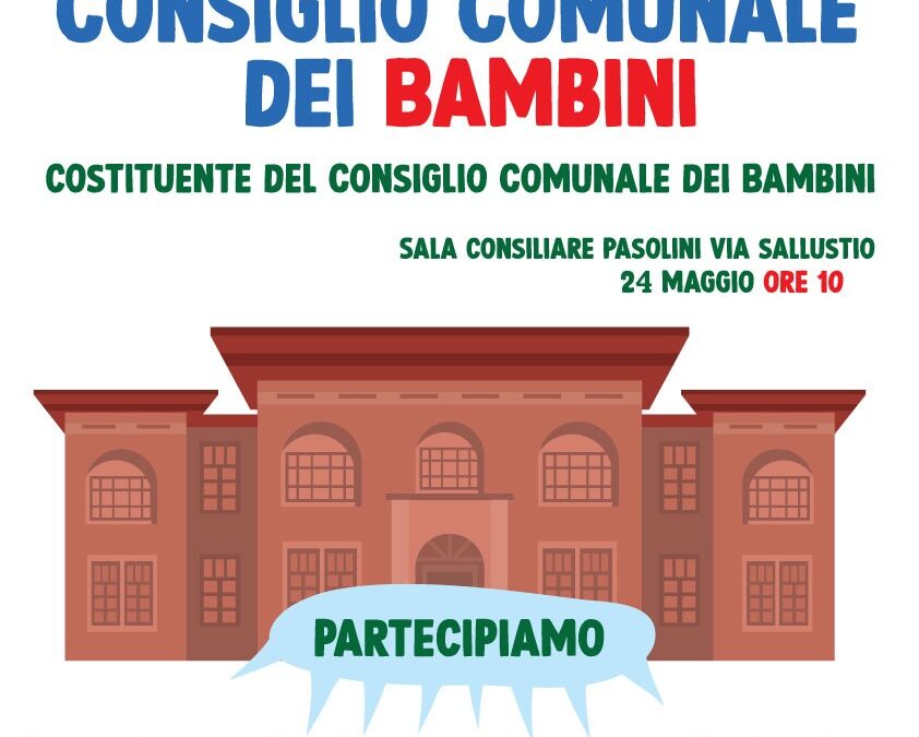 Domani (24 maggio) a Matera assemblea costituente del primo Consiglio comunale dei bambini.