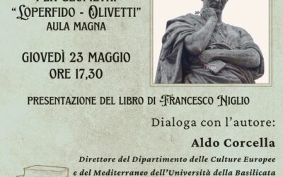 Matera, il 23 presentazione del libro di Francesco Niglio “Publio Ovidio Nasone”